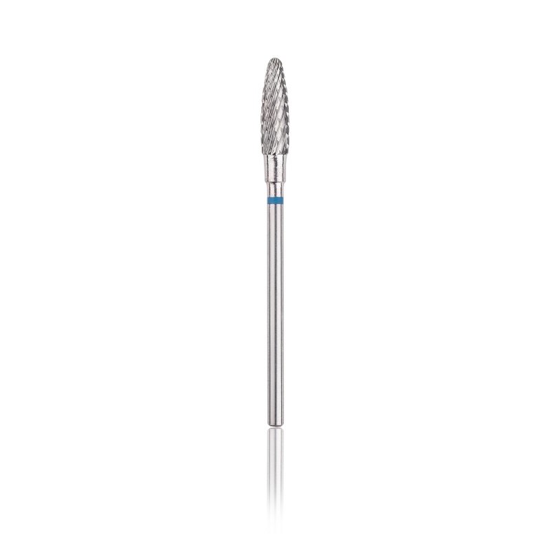 Capăt freza Tungsten Carbide HEAD con, albastru, L-13,0 mm, Ø4,0 mm Capăt freza Tungsten Carbide HEAD con, albastru, L-13,0 mm, Ø4,0 mm